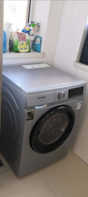 西门子(SIEMENS) 10公斤滚筒洗衣机 除菌除螨 羽绒洗 智能烘干 变频洗烘一体机XQG100-WN54A1X42W