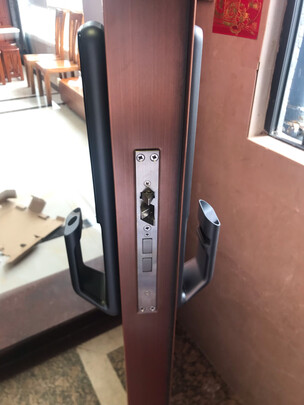 鹿客SV40全自动推拉指静脉智能锁密码锁指纹锁防盗门 电子锁智能门锁家用带门铃NFC卡防猫眼门禁锁