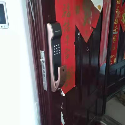 凯迪仕（KAADAS）指纹锁K9-S 智能锁密码锁家用防盗门锁 全自动智能门锁电子锁 K9-S红古铜【升级WIFI直连】