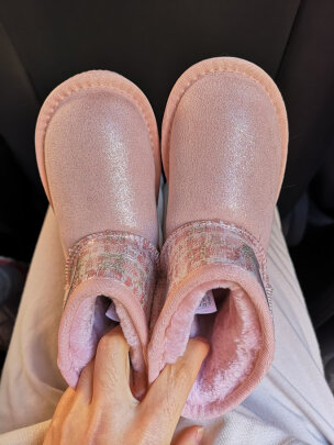 童鞋秘密巴拉巴拉女童雪地靴：舒适温暖，冬季新宠！ - 淘实惠