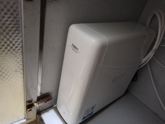 %title插图%num 海尔(Haier) 家用净水器800G无桶大通量双出水直饮机云净HRO8H98-2反渗透TDS智能龙头APP互联纯水机