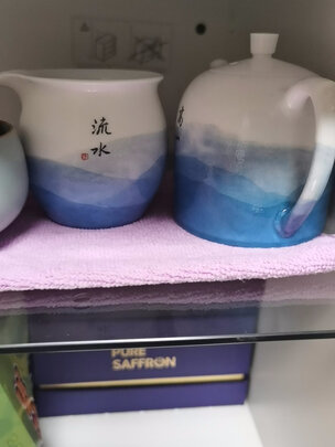 功夫茶具|用户揭秘景德镇高山流水-云镜套组功夫茶具好吗,入手解密评测真相