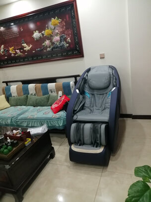 %title插图%num 芝华仕按摩椅家用全身肩颈椎豪华全自动太空舱揉捏电动沙发 M1112 深灰色-24小时发货,不支持延期