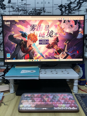 明基（BenQ）PD2700U 27英寸4K超高清 三边窄边框HDR 旋转升降壁挂IPS屏 智慧调光爱眼99%sRGB电脑显示器
