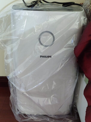 %title插图%num 飞利浦 (PHILIPS) 除湿机/抽湿机 除湿量30L/天 智能数显轻音 万向轮 一键干衣客厅卧室地下室 DE3203/00