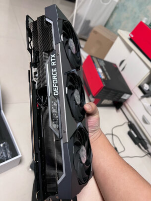 %title插图%num 微星(MSI)超龙 GeForce RTX 3090 Ti SUPRIM X 24G 超旗舰 电竞游戏设计智能学习电脑独立显卡