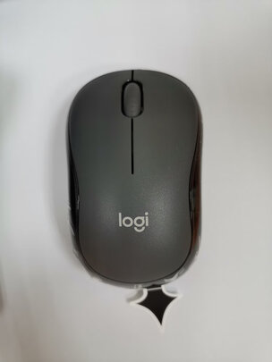 罗技（Logitech）M220 静音鼠标 无线鼠标 办公鼠标 对称鼠标 带无线微型接收器 灰黑色