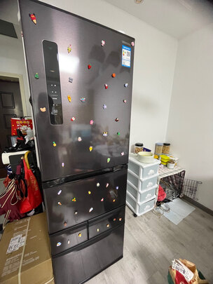 东芝冰箱412升小体积大容量 光触媒除菌 速冻锁鲜 60分钟制冰 家用多门体电冰箱 GR-RM433WE-PM237