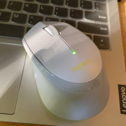 %title插图%num 罗技(Logitech)M330 轻音鼠标 无线鼠标 办公鼠标 右手鼠标 带无线微型接收器 灰色