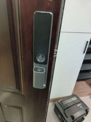 鹿客SV40全自动推拉指静脉智能锁密码锁指纹锁防盗门 电子锁智能门锁家用带门铃NFC卡防猫眼门禁锁