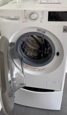 LG 纤慧系列11KG滚筒洗+2.5KG波轮洗衣机全自动 蒸汽除菌 14分钟快洗 母婴分区洗 双擎洗衣机 白色FY13WYW 