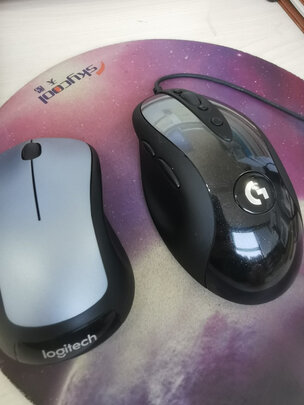 罗技（Logitech）M320无线鼠标 办公鼠标 大手鼠标 电脑笔记本台式机USB办公便携鼠标 灰色