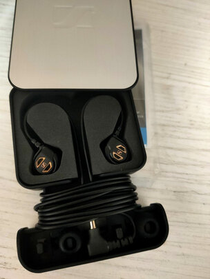 森海塞尔（Sennheiser）IE800S 旗舰高保真HiFi耳机 音乐耳机 有线入耳式耳机 黑色