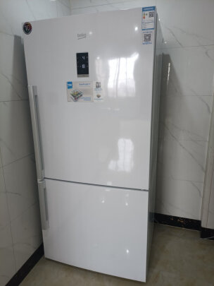 %title插图%num 倍科(BEKO)553双门两门冰箱二门风冷无霜节能大容量 轻奢欧式风 蓝光恒蕴养鲜电冰箱 欧洲进口CN160220IW