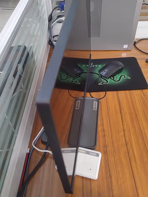 使用评测感受联想2021款超薄窄边框21.45英寸显示器说实话好不好？如何区别怎么选择！