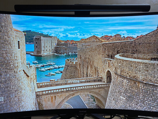 SANC 34英寸准4K 144hz带鱼屏 WQHD 21:9显示器 大曲面电竞液晶屏幕H40Pro 电竞屏