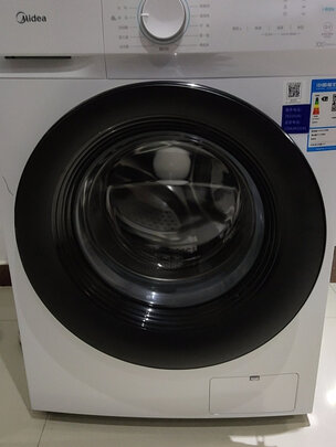 %title插图%num 美的(Midea)滚筒洗衣机全自动 10公斤 食用级巴氏除菌洗 10KG大容量 安静变频MG100V11D 以旧换新