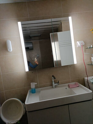 %title插图%num 科勒 KOHLER 浴室柜K-45764T-S希雅维浴室柜 浴室家具 900mm(新版本)单孔