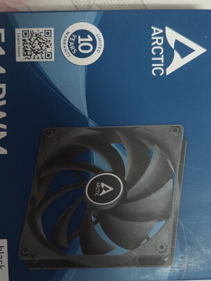 ARCTIC F14 PWM黑色版14cm机箱温控风扇CPU机箱散热风扇PWM调速低噪风扇
