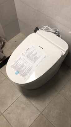 %title插图%num 松下(panasonic)智能马桶感应冲水全自动一体式即热无纸化快速烘干除臭坐便器【2667型号】 400mm