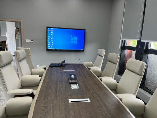 皓丽(Horion)超薄75英寸4K电视会议平板电视壁挂彩电测评使用介绍