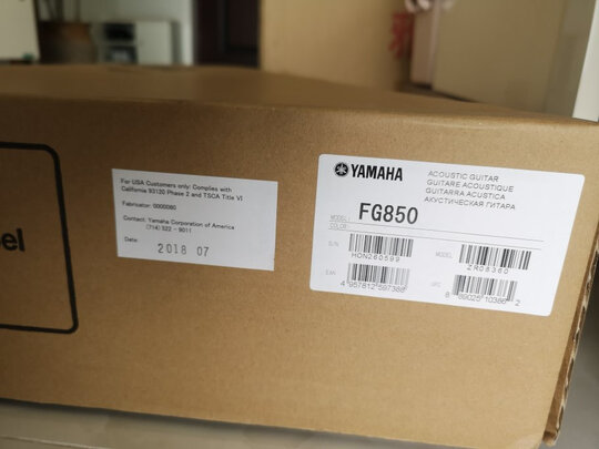 吉他|雅马哈雅马哈FS850吉他如何,值得入手的原因分享！