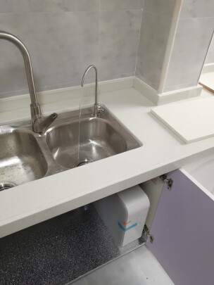 %title插图%num 沁园(TRULIVA)京品家电小白鲸升级款500G净水器 家用厨下式直饮RO反渗透无桶大通量净水机KRL3915