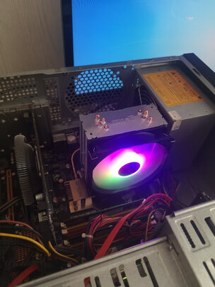 游戏悍将 4热管CPU散热器G400S（纯铜热管/AMD/Intel平台/3PIN/带硅脂）