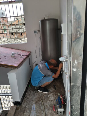 空气能热水器|美的RSJF-V28/RN1-A01-200-(E1)空气能热水器如何,值得入手的原因分享！