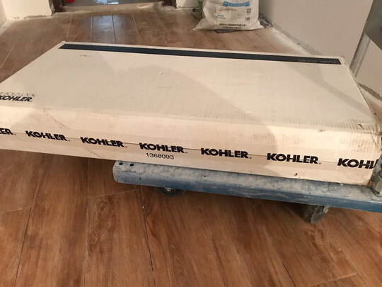 科勒KOHLER 齐乐恒温花洒淋浴柱淋浴花洒套装 三出水多功能手持莲蓬头可升降非增压 K-21724T