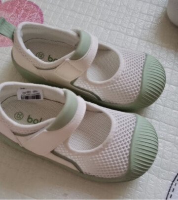 求推荐！宝宝学步鞋2023新款白绿色，舒适透气好不好？ - 淘实惠