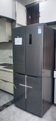 %title插图%num 美的(Midea)臻润系列425升变频十字双开门家用冰箱风冷无霜BCD-425WSPM(E)纤薄机身不占地