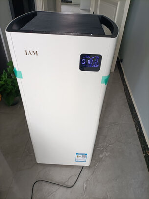 IAM空气净化器家用甲醛数显 除甲醛雾霾细菌空气消毒 京品家电M6