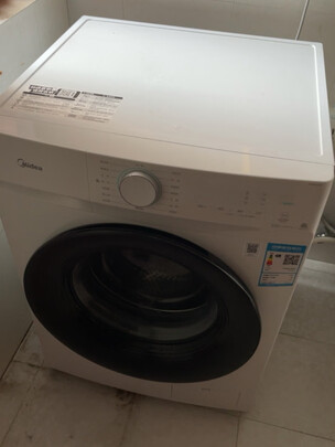 %title插图%num 美的(Midea)滚筒洗衣机全自动 10公斤 食用级巴氏除菌洗 10KG大容量 安静变频MG100V11D 以旧换新