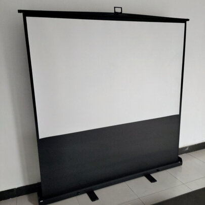 大眼橙80寸地拉幕布|大眼橙80寸地拉幕布真实使用感受？真相必看