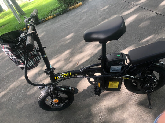 【实情】【真实续航 闪电发货】英国技术普莱德新国标折叠电动自行车