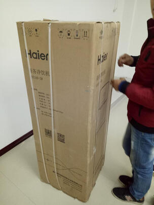 %title插图%num 海尔(Haier)商用净水器纯水机 立式反渗透饮水机 加热型商务净饮机HZR75-W净饮一体机