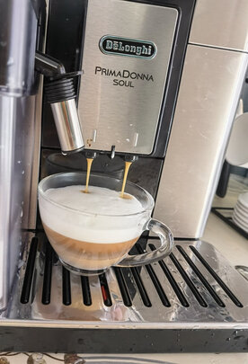 德龙（Delonghi）咖啡机 尊享系列 Soul 意式全自动咖啡机 咖啡豆适配 一键制作 欧洲原装进口 ECAM610.75.MB