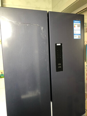 TCL 315升风冷无霜双变频法式多门对开门超薄电冰箱 一级能效 独立三温区R315V5-D兰迪紫