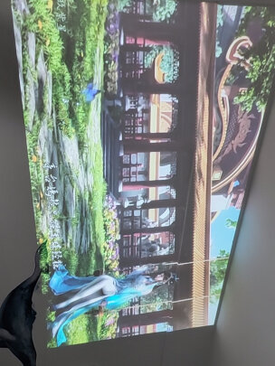 %title插图%num 当贝 D3X 投影仪家用投影机(1080P高清 1050ANSI流明 激光自动对焦 梯形校正 3G内存 运动补偿 网课投影)