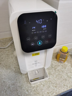 西屋（Westinghouse）加热净水器家用 RO反渗透净饮一体机 台式免安装净水机 智能即热式饮水机 WFHRO-F6
