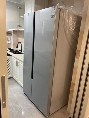 西门子(SIEMENS) 502升 变频无霜冷藏双开门对开门冰箱 纤薄大容量（湖蕴蓝） BCD-502W(K65L56SMEC)