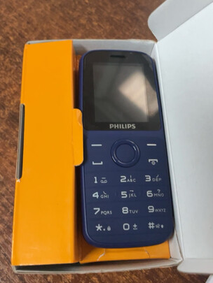 飞利浦（PHILIPS）E109 深海蓝 环保材质 移动联通2G 直板按键 双卡双待 老人手机 儿童学生备用老年功能手机