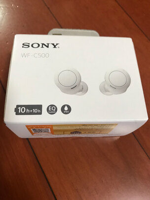 %title插图%num 索尼(SONY)WF-C500 真无线蓝牙耳机 IPX4 防水防汗 黑色