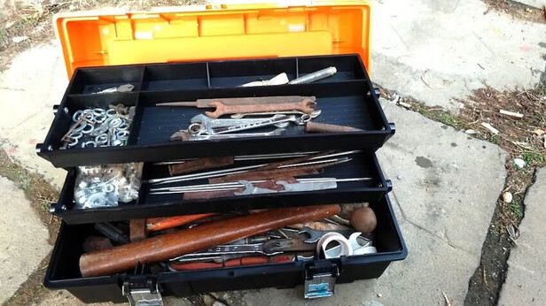 折叠工具箱