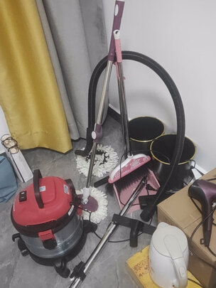 美的（Midea）吸尘器T3-L151E1干湿吹三用大功率商用家用车用桶式吸尘器