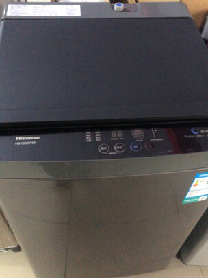 %title插图%num 海信(Hisense)波轮洗衣机全自动 10公斤升级钛晶灰大容量家用租房宿舍桶自洁HB100DF56
