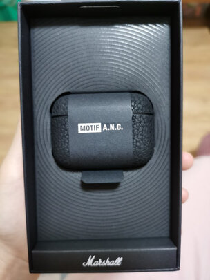 %title插图%num 马歇尔(Marshall)MOTIF ANC耳机真无线主动降噪防水无线蓝牙耳麦 黑色
