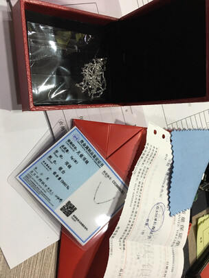 银项链