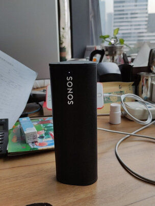 %title插图%num SONOS Roam SL 便携式音响 户外蓝牙音响 家庭影院 WiFi无线 智能无线音响系统 卧室音响 S27 (黑色)